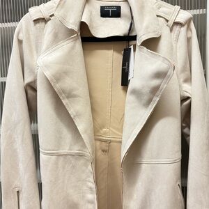 Tahari Women's Classic Tan Trench Coat